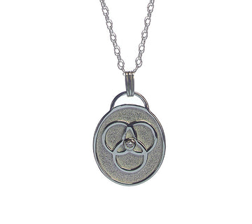 Celebrating Life Sterling Silver Family Medallion® (Solid – Bright Finish)
