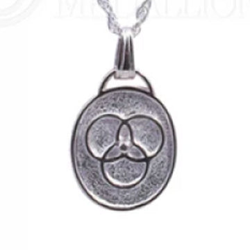 Medium - Family Medallion® Sterling Silver Pendant (Solid - Bright Finish)